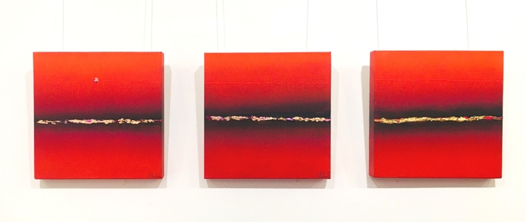 'Desire (Triptych)' by artist Victoria Stewart